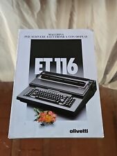 Depliant originale olivetti usato  Macomer