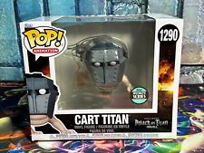 Funko Pop! Attack on Titan Cart Titan #1290 Funko Specialty Series edição limitada, usado comprar usado  Enviando para Brazil