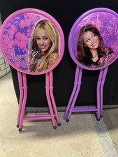 Banqueta Hannah Montana Disney tamanho infantil móveis bar 18" altura conjunto 2 original comprar usado Banqueta Hannah Montana Disney tamanho infantil móveis bar 18" altura conjunto 2 original comprar usado  Enviando para Brazil