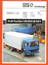 Saviem trucks prospectus d'occasion  Les Bordes