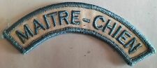 écusson maître chien d'occasion  Wassigny