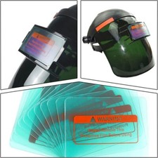 10/20 PIEZAS Cubierta protectora transparente de soldadura PC Placa de lente para máscara de casco de soldadura segunda mano  Embacar hacia Mexico