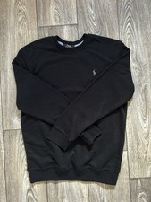 Schwarzes sweatshirt ralph gebraucht kaufen  Luckau