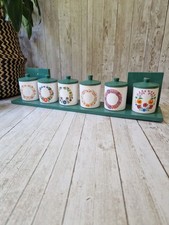 Vintage wooden spice for sale  HELSTON
