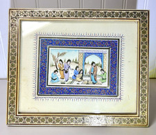 Persian painting khatam for sale  Tucson