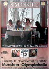 Smokie 1978 plakat gebraucht kaufen  Oberhausen