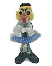 Usado, Autêntico Palhaço de Vidro Arte Murano Soprado à Mão com Acordeão, Adesivo FEITO NA ITÁLIA comprar usado Usado, Autêntico Palhaço de Vidro Arte Murano Soprado à Mão com Acordeão, Adesivo FEITO NA ITÁLIA comprar usado  Enviando para Brazil