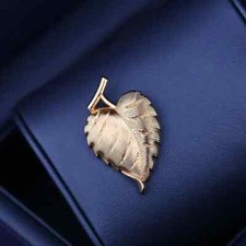 Broche Hoja Sentido Premium Para Hombre y Mujer Traje Camisa Ramillete Hojas de Metal Prendedor  segunda mano  Embacar hacia Mexico