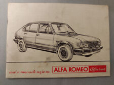 Alfa romeo alfasud gebraucht kaufen  Gransee