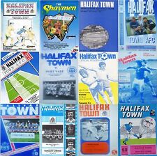 Programme halifax town for sale  DARLINGTON