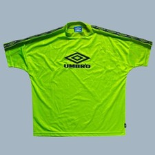 Umbro lime green usato  Milano