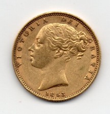 1853 gold sovereign for sale  LONDON
