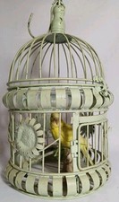Metal birdcage. decorative for sale  TENTERDEN