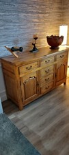 Solid oak sideboard for sale  ROCHDALE