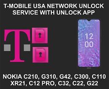 Desbloqueio T-Mobile, Nokia Todos os modelos, C210, G310, G42, C300, C110, XR21, C12 Plus comprar usado  Enviando para Brazil
