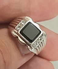 Anello argento uomo usato  Aprilia