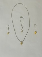 Necklace bracelet earrings for sale  LEICESTER