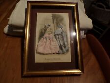 Ancien cadre gravure d'occasion  Senozan