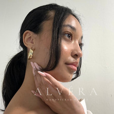 14K Gold Plated Hoop Earrings for Women – Lightweight Minimalist Jewelry, usado comprar usado  Enviando para Brazil