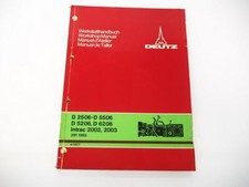 Deutz 2506 5506 d'occasion  Expédié en Belgium