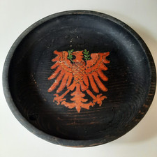 Holzteller wappen alt gebraucht kaufen  Hüttlingen