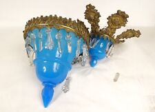 Lustre veilleuse opaline d'occasion  Tréguier