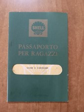 Shell passaporto per usato  Italia