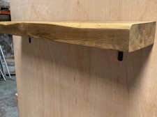 Solid wood shelf for sale  REDDITCH
