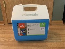 IGLOO PLAYMATE 7 QUARTOS 6 LITROS 9 LATAS REFRIGERADOR LANCHEIRA BOTÃO SUPERIOR AZUL CLARO comprar usado  Enviando para Brazil