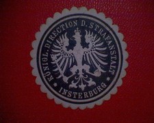 Siegelmarke königl direction gebraucht kaufen  Deutschland