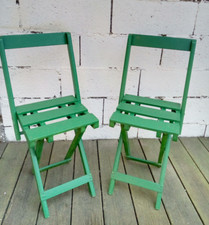 Chaises vintages pliantes d'occasion Chaises vintages pliantes d'occasion  Les Forges