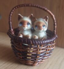 Vintage porcelain siamese for sale  STAFFORD