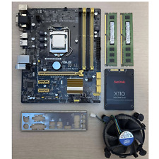 COMBO ASUS B85M-G Placa Madre con CPU i3-4160 8 GB Ram 128 GB SSD segunda mano  Embacar hacia Mexico