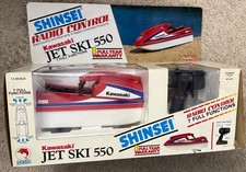 Raro Antigo RC Kawasaki Jet Ski SHINSEI Japão Com Transmissor 15” Na Caixa Com Manual comprar usado Raro Antigo RC Kawasaki Jet Ski SHINSEI Japão Com Transmissor 15” Na Caixa Com Manual comprar usado  Enviando para Brazil