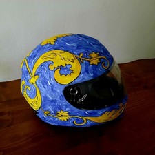 Casco integrale custom usato  Caltagirone
