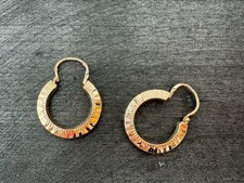 Boucle oreille créoles d'occasion  Villefranche-de-Rouergue