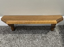 Oak wooden shelf for sale  Ogden