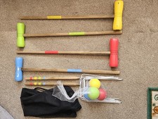 Playtive wooden croquet for sale  TAUNTON