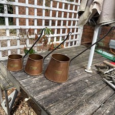 Vintage set copper for sale  WARWICK