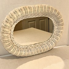 Wicker rattan oval for sale  Hollister