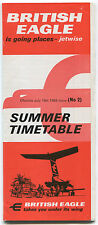 British eagle timetable for sale  LONDON