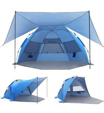 Tenda de praia pop-up Elegear dossel – UPF 50+ abrigo solar | Compatível com 4–6 pessoas comprar usado  Enviando para Brazil