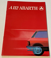Brochure autobianchi a112 d'occasion  Quarré-les-Tombes