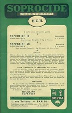 Publicite ancienne soprocide d'occasion  Béziers