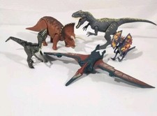 Usado, Lote de dinossauro Jurassic Park World Pterodáctilo Dilophosaurus Allosaurus Triceratop comprar usado Usado, Lote de dinossauro Jurassic Park World Pterodáctilo Dilophosaurus Allosaurus Triceratop comprar usado  Enviando para Brazil