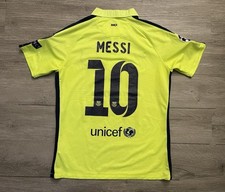 Camiseta masculina Nike FC Barcelona Lionel Messi Third Kit 2014-2015 tamanho médio  comprar usado  Enviando para Brazil