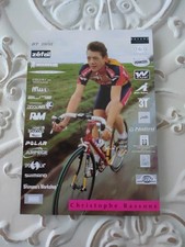 Cpa cyclisme christophe d'occasion  Domérat