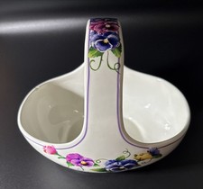 Teleflora porcelain basket for sale  Upper Marlboro
