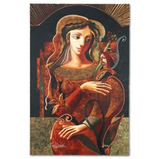 Oleg Zhivetin- Serigrafia "Sua Flor" comprar usado  Enviando para Brazil