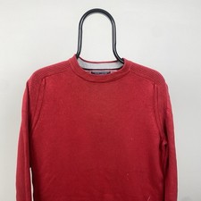 Moletom masculino Tommy Hilfiger gola redonda vermelho P, usado comprar usado  Enviando para Brazil